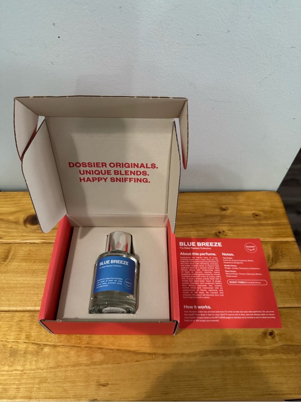 Dossier Blue Breeze Perfume 50ml